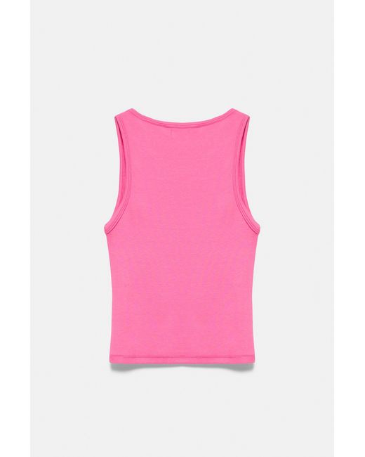 Top Imprimé Pull&Bear en coloris Pink