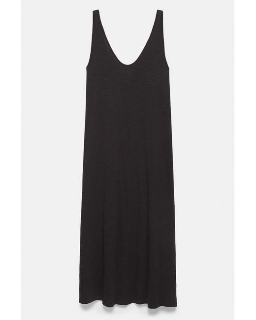 Pull&Bear Natural Strappy Midi Dress