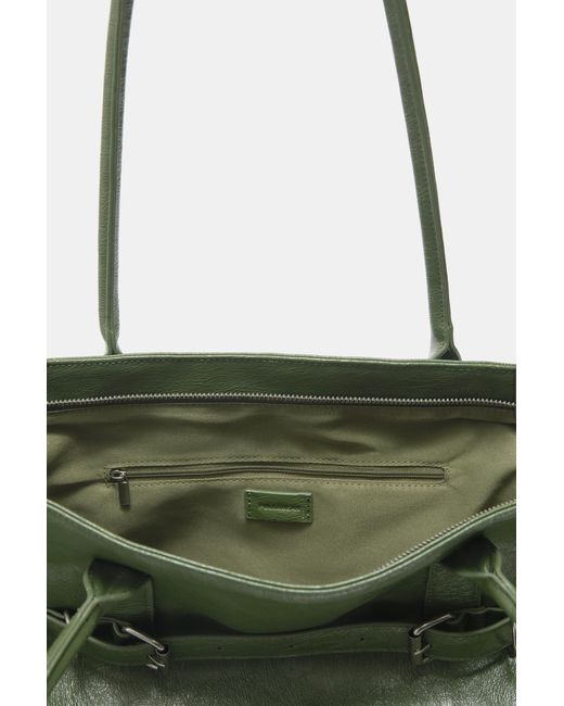 Sac Cabas À Boucles Pull&Bear en coloris Green
