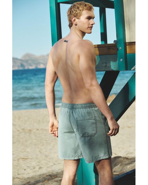 Pull&Bear Multicolor Stwd Board Shorts for men
