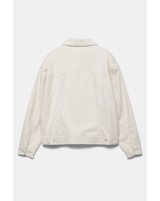 Pull&Bear Jack Met Structuur in het White voor heren