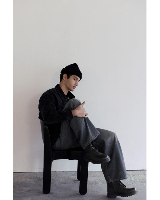 Stivali Stringati di Pull&Bear in Black da Uomo