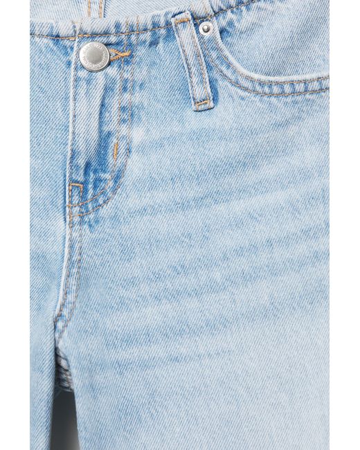 Jean Droit Taille Basse Pull&Bear en coloris Blue
