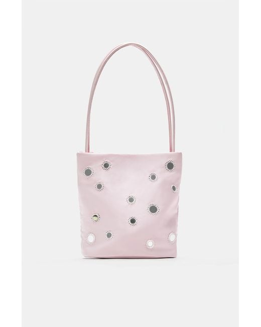 Borsa A Spalla Con Specchietti di Pull&Bear in Gray