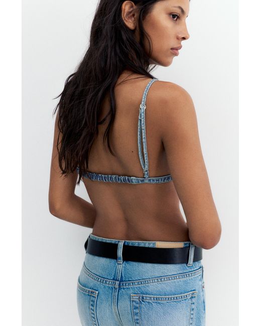 Top di Pull&Bear in Blue