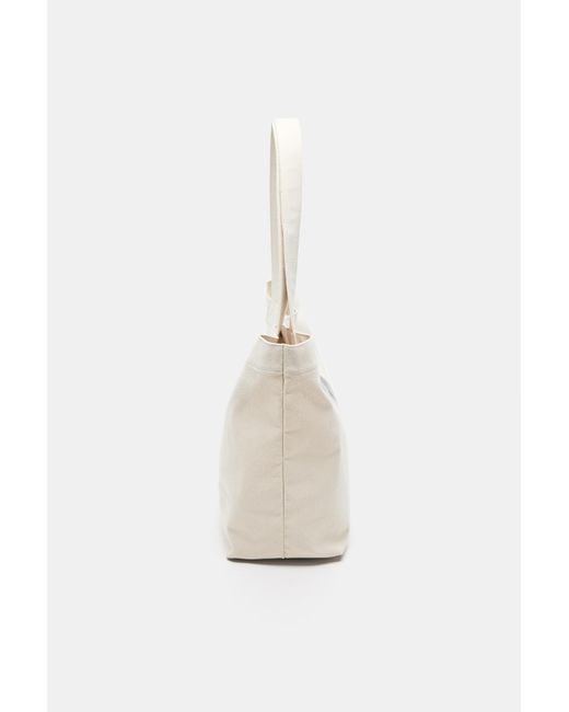 Pull&Bear White Shopper Slim Aarons