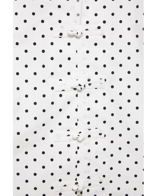 Pull&Bear Blue Fitted Toggle Shirt