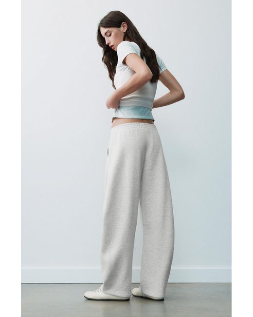 Pull&Bear Barrel Joggingbroek in het Gray