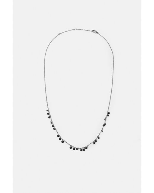 Collier À Strass Pull&Bear en coloris White