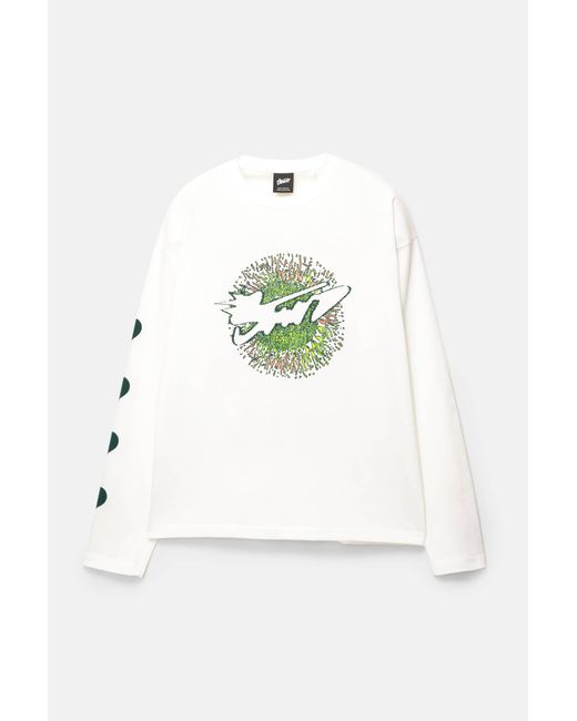 Pull&Bear Stwd-Langarmshirt Global Community in Multicolor für Herren