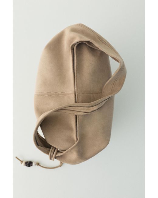 Pull&Bear Natural Embellished Shopper Bag