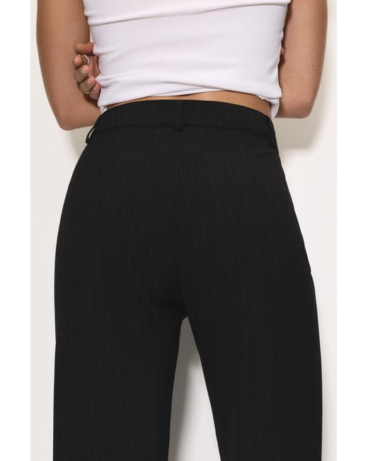 Pantaloni Eleganti Con Cucitura A Nervatura di Pull&Bear in Blue