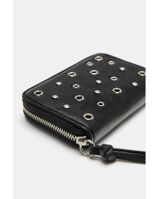 Portafogli Borchie di Pull&Bear in Black
