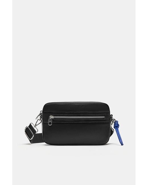 Borsa A Tracolla Con Decorazione di Pull&Bear in White da Uomo