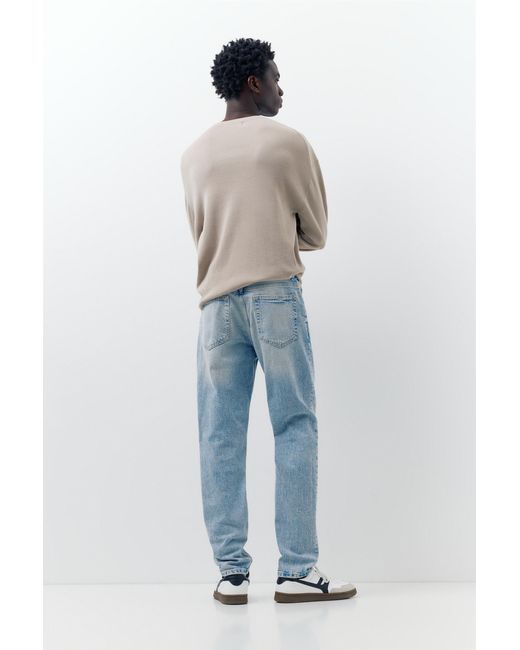 Pull&Bear Blue Slim Fit Jeans for men