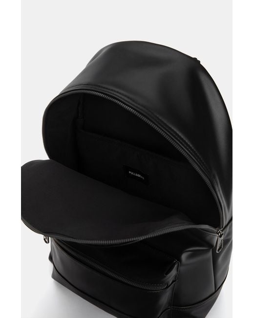 Pull&Bear Urbaner Rucksack in Black für Herren