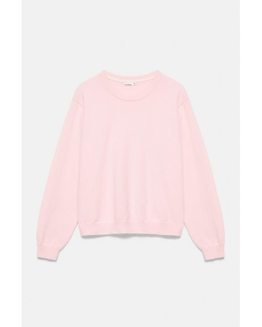 Pull&Bear Pink Regular Fit Jumper