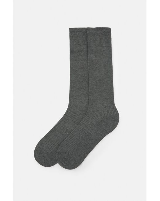 Pull&Bear Gray Long Socks