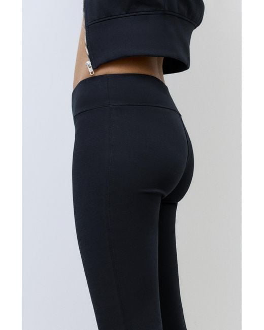 Pull&Bear Blue Flared Trousers