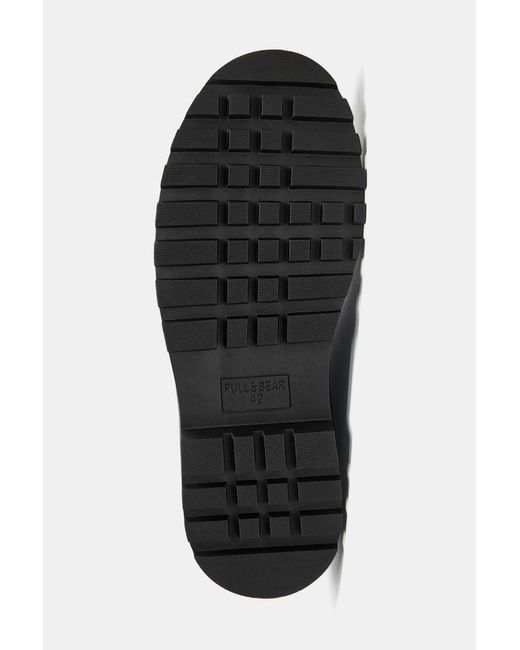 Stivali Stringati di Pull&Bear in Black da Uomo
