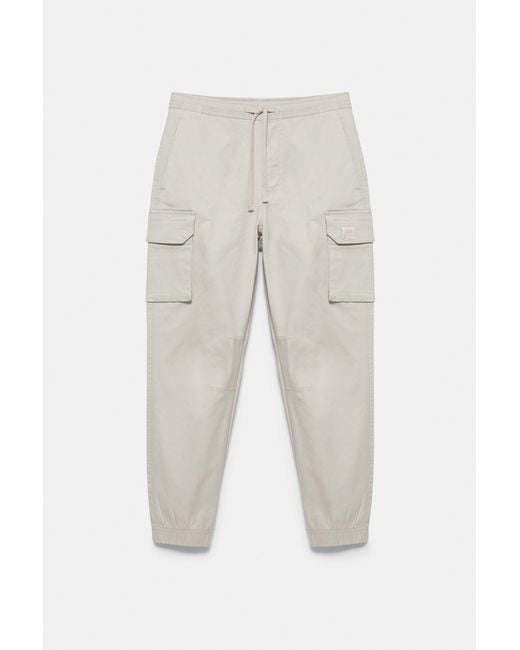 Pull&Bear Cargo Joggingbroek in het Gray voor heren
