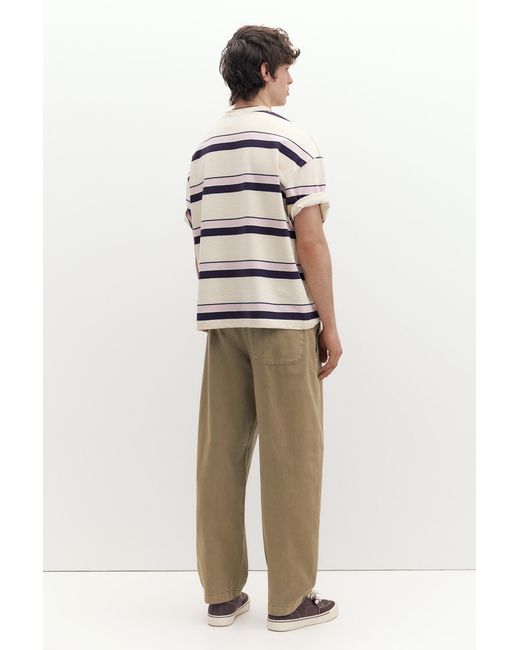Pull&Bear Green Baggy Jogger Pants for men