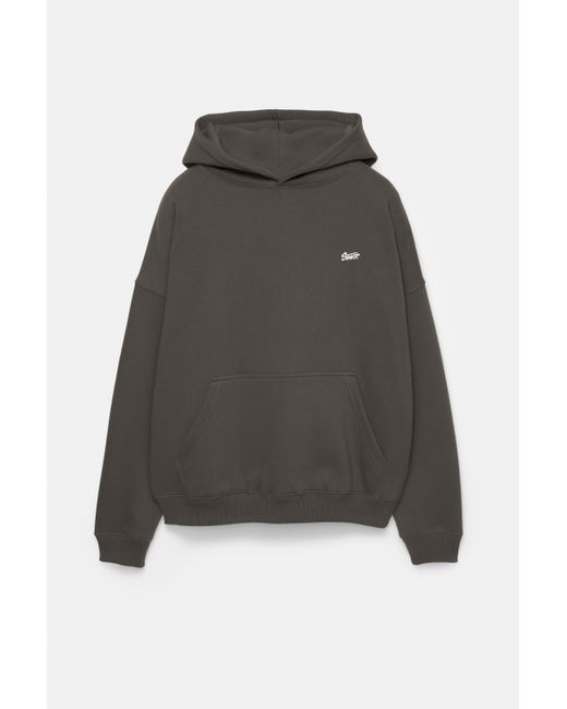 Pull&Bear Stwd Kapuzenpullover in Gray für Herren