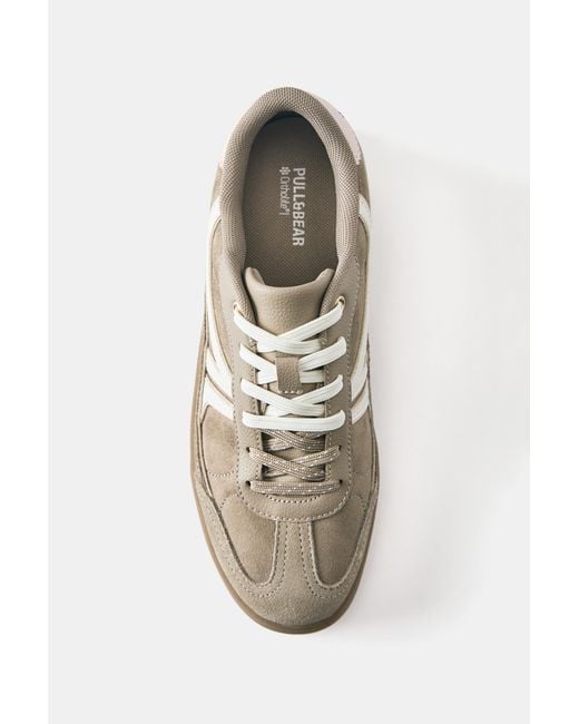 Pull&Bear Brown Retro-Sneaker