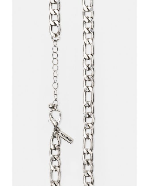 Pull&Bear Metallic 3-Pack Of Chain Necklaces for men