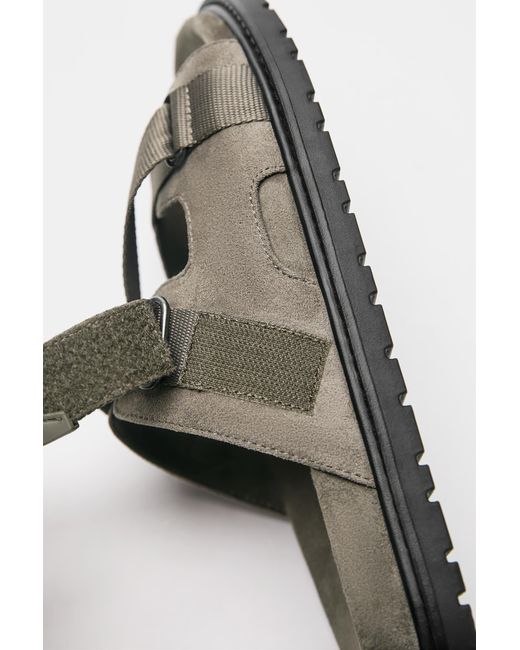 Sandales Techniques Pull&Bear pour homme en coloris Blue