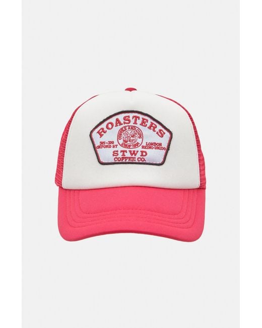 Pull&Bear Pink Stwd Roasters Cap for men