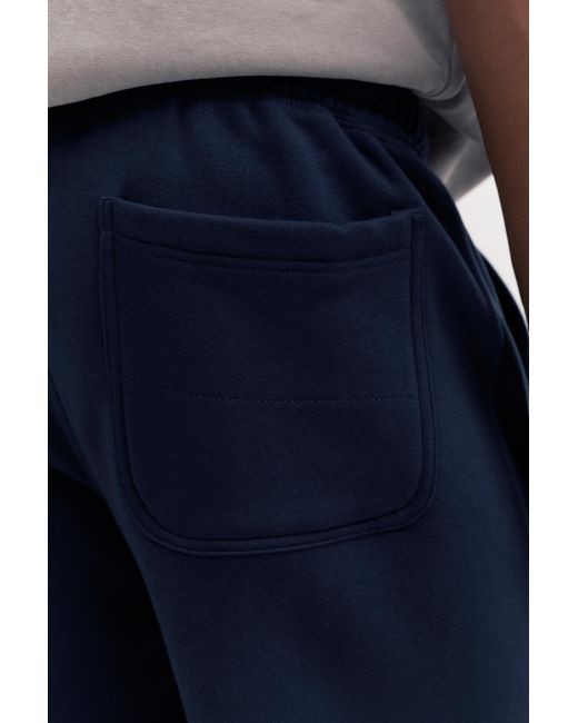 Pull&Bear Basic Baggy Joggingbroek in het Blue voor heren
