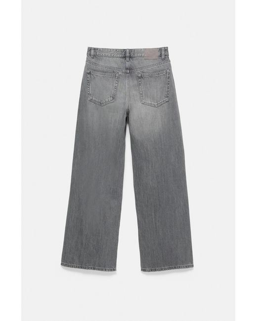 Jean Baggy Oversize Pull&Bear en coloris Gray