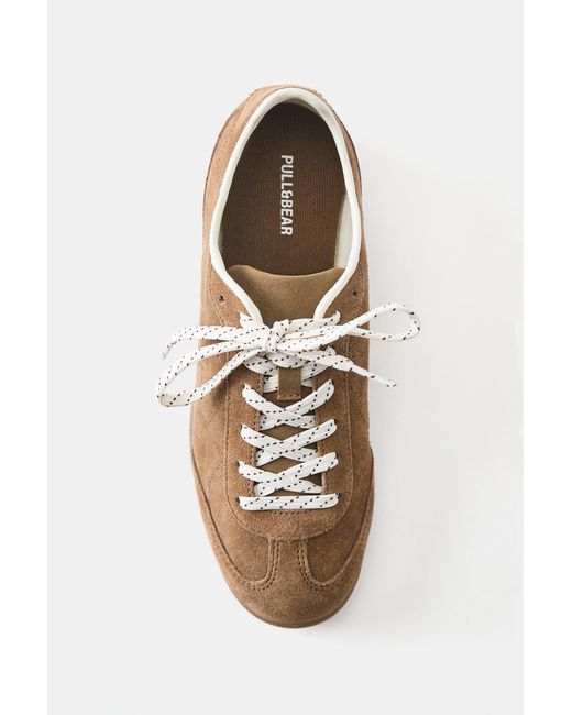 Sneakers Casual di Pull&Bear in Brown