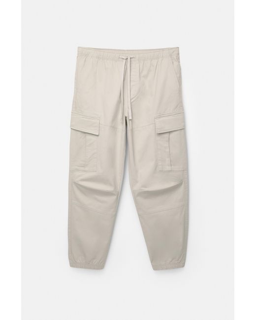 Pull&Bear Cargo Joggingbroek in het Blue voor heren