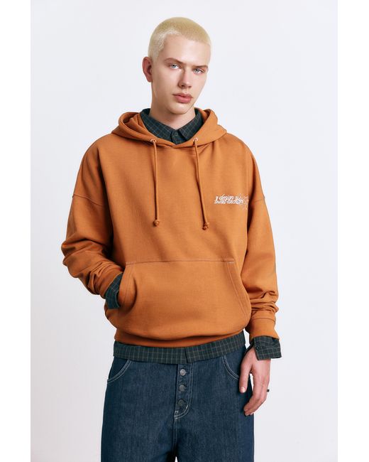 Pull&Bear Blue Stwd Star Hoodie for men
