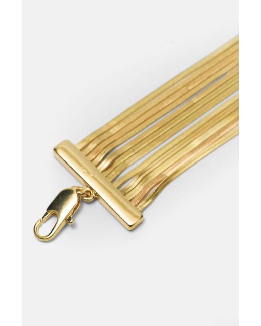 Collana Multicatena di Pull&Bear in Metallic