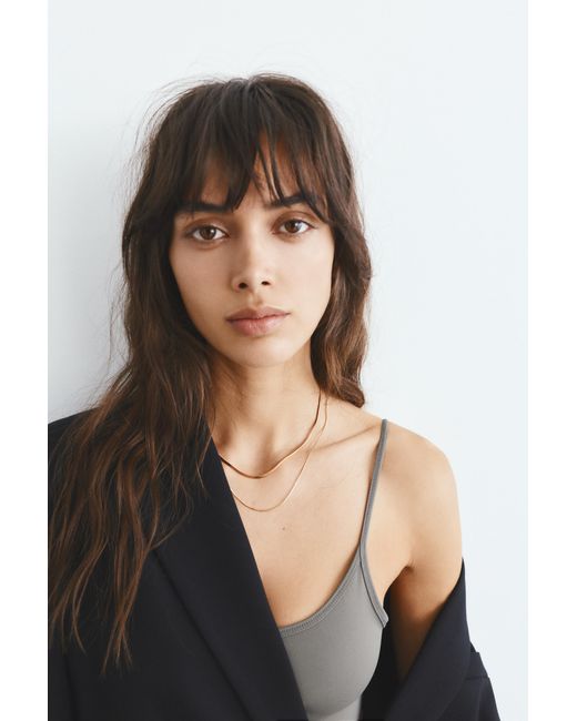 Pull&Bear White 2-Pack Of Basic Chains