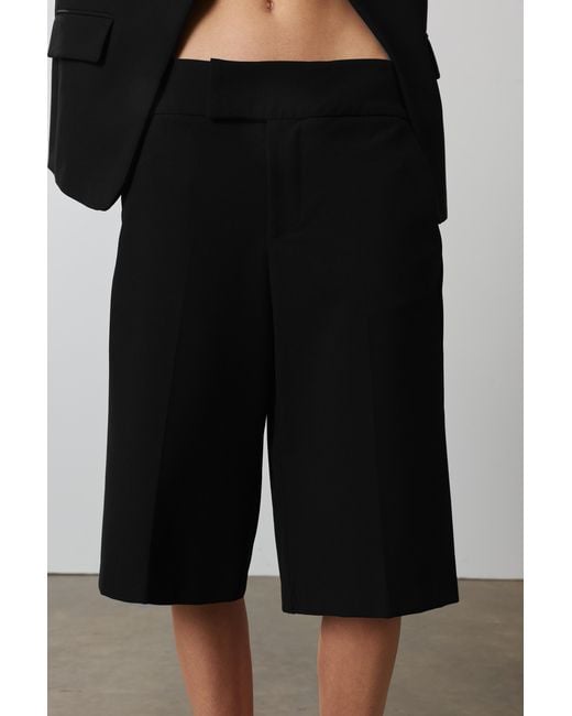 Pull&Bear Nette Bermuda in het Black