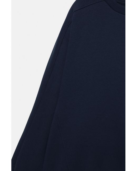 Pull&Bear Oversized Fleecesweater in het Blue