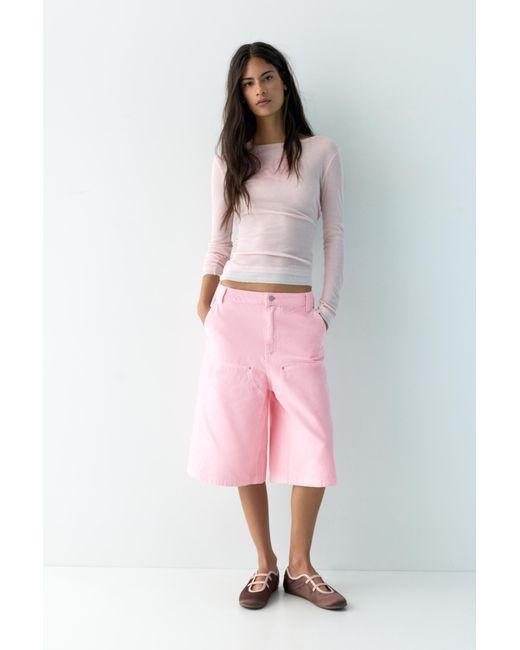 Pull&Bear Gray Jorts