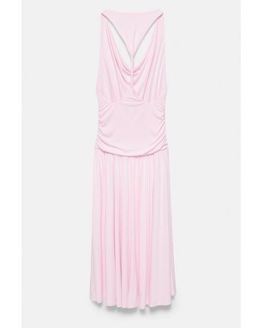 Robe Midi Dos Nu Pull&Bear en coloris Blue
