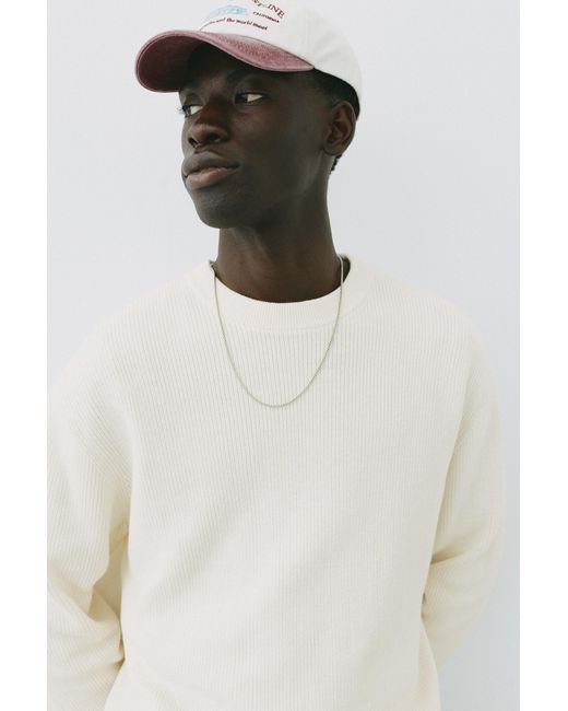 Pull Basique Pull&Bear pour homme en coloris Natural