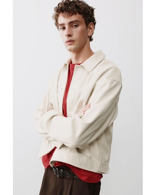 Pull&Bear Black Trucker Jacket for men