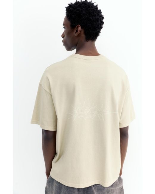 Pull&Bear Multicolor Stwd Electrical Impulse T-Shirt for men