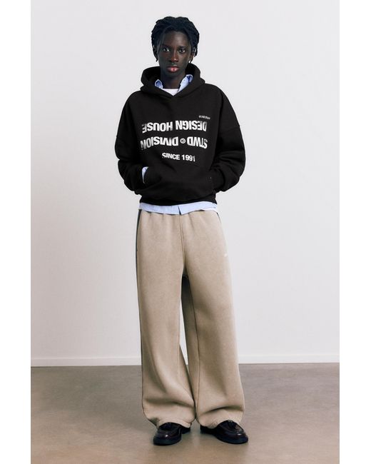 Pull&Bear Blue Stwd Division Hoodie for men