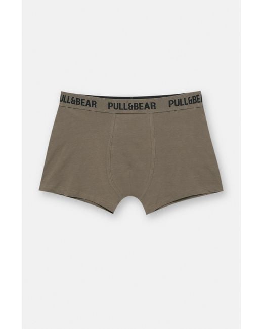 Pacco 3 Boxer di Pull&Bear in Multicolor da Uomo