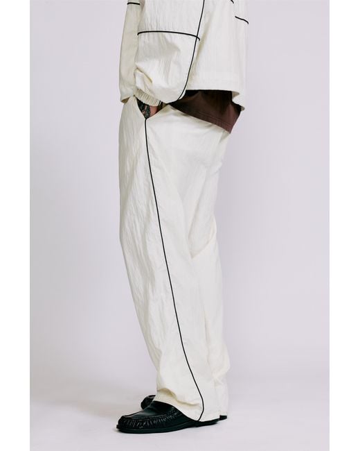 Pull&Bear Multicolor Lightweight Contrast Stitch Tracksuit Bottoms for men
