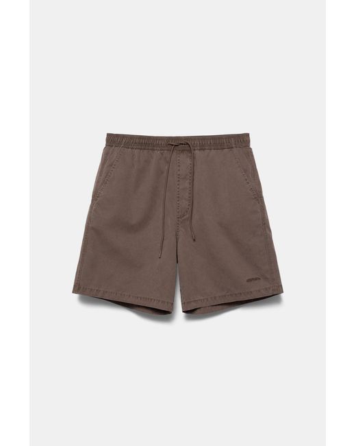 Pull&Bear Blue Stwd Board Shorts for men