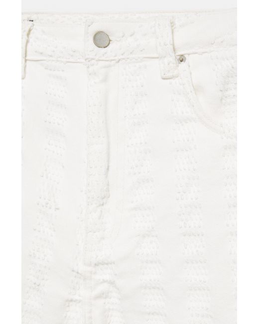 Bermuda di Pull&Bear in White da Uomo